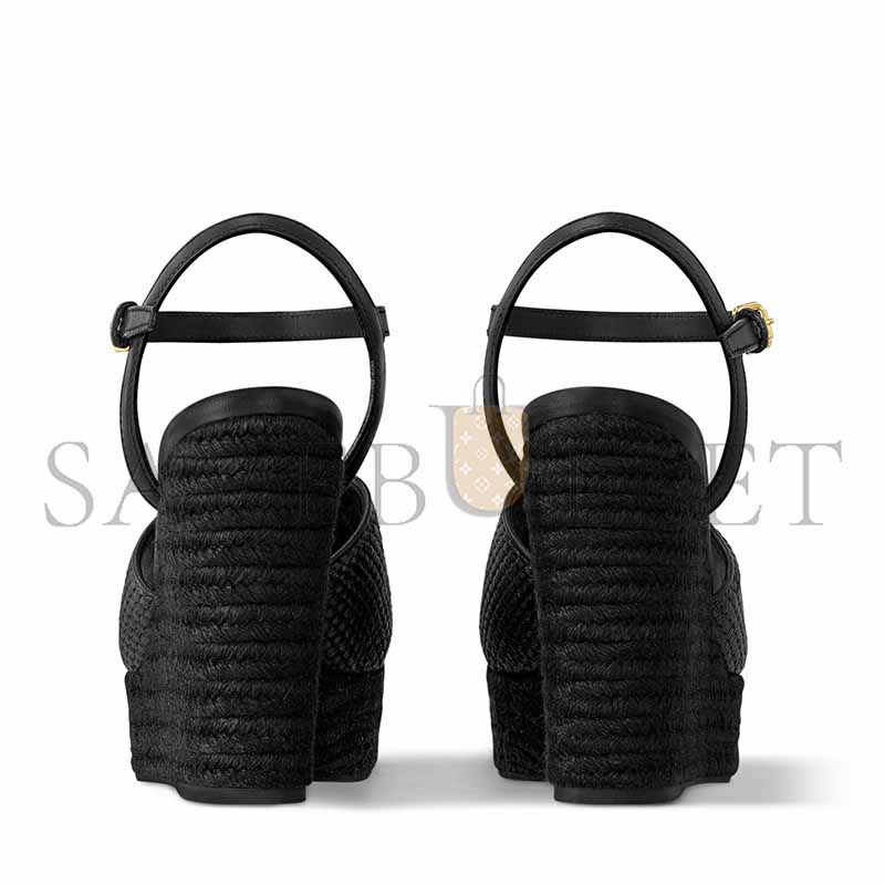 LOUIS VUITTON LV MARE WEDGE SANDAL 1AHLLK LOUIS VUITTON LV MARE WEDGE SANDAL 1AHLLK